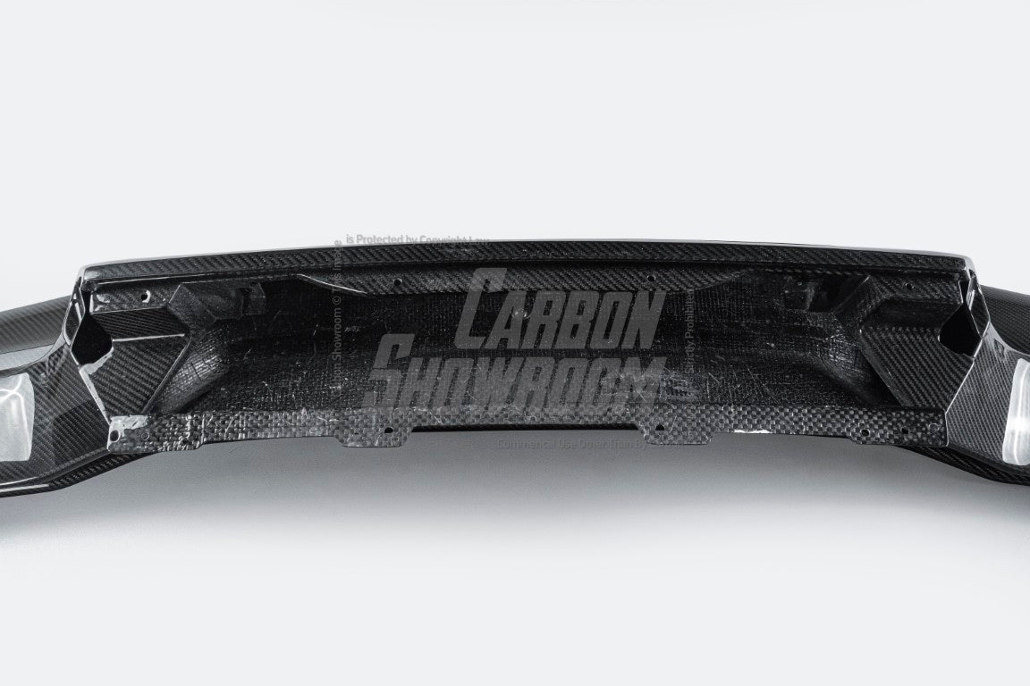 Lamborghini Huracan Tecnica Performante Evo LP610 LP580 2015 2016 2017 2018 2019 2020 2021 2022 2023 2024 with Aftermarket Parts - Vor V2 Style Rear Wing Dry Pre-preg Carbon Fiber from Aero Republic