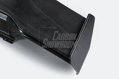 Lamborghini Huracan Tecnica Performante Evo LP610 LP580 2015 2016 2017 2018 2019 2020 2021 2022 2023 2024 with Aftermarket Parts - Vor V2 Style Rear Wing Dry Pre-preg Carbon Fiber from Aero Republic