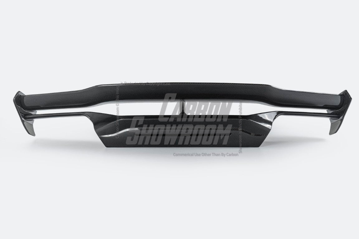Lamborghini Huracan Tecnica Performante Evo LP610 LP580 2015 2016 2017 2018 2019 2020 2021 2022 2023 2024 with Aftermarket Parts - Vor V2 Style Rear Wing Dry Pre-preg Carbon Fiber from Aero Republic