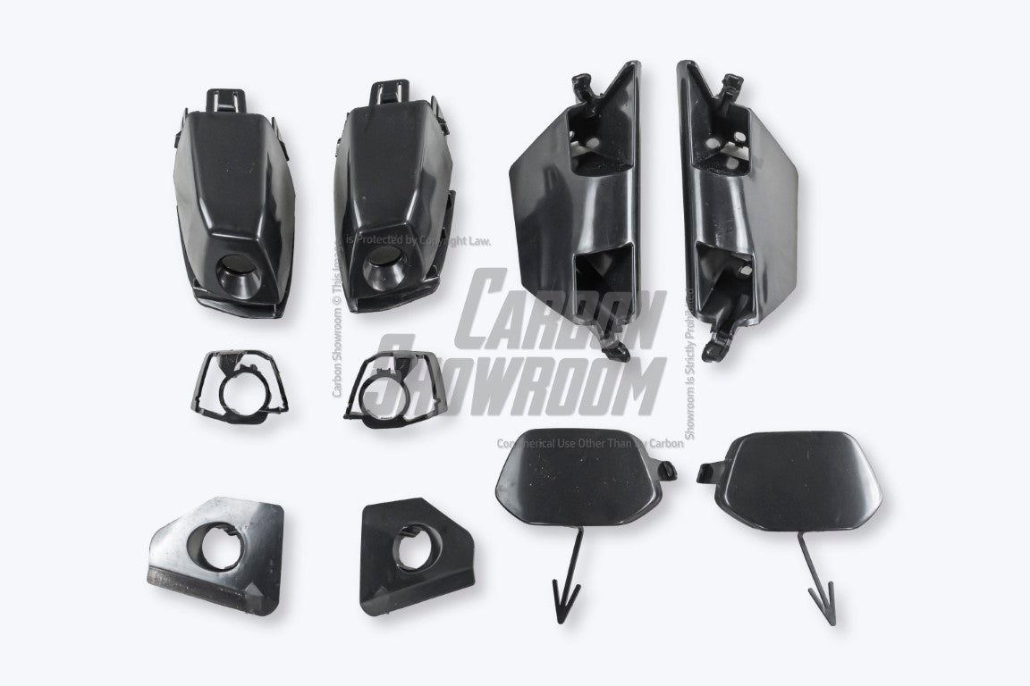 Lamborghini Huracan Tecnica Performante Evo LP610 LP580 2015 2016 2017 2018 2019 2020 2021 2022 2023 2024 with Aftermarket Parts - Evo Style Front Bumper Dry Pre-preg Carbon Fiber from Aero Republic