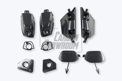 Lamborghini Huracan Tecnica Performante Evo LP610 LP580 2015 2016 2017 2018 2019 2020 2021 2022 2023 2024 with Aftermarket Parts - Evo Style Front Bumper Dry Pre-preg Carbon Fiber from Aero Republic