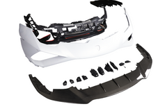 Lamborghini Huracan Tecnica Performante Evo LP610 LP580 2015 2016 2017 2018 2019 2020 2021 2022 2023 2024 with Aftermarket Parts - Evo Style Front Bumper Dry Pre-preg Carbon Fiber from Aero Republic