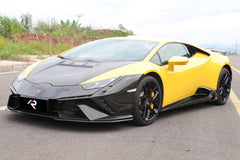 Aero Republic Tecnica Style Hood for Lamborghini Huracan Tecnica Performante Evo LP610 LP580 2015-2024 Dry Pre-preg Carbon Fiber