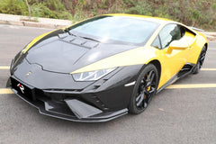 Aero Republic Tecnica Style Hood for Lamborghini Huracan Tecnica Performante Evo LP610 LP580 2015-2024 Dry Pre-preg Carbon Fiber