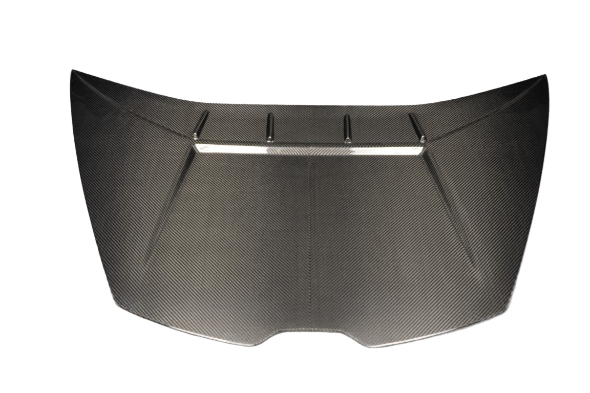 Lamborghini Huracan Tecnica Performante Evo LP610 LP580 2015 2016 2017 2018 2019 2020 2021 2022 2023 2024 with Aftermarket Parts - Tecnica Style Hood Dry Pre-preg Carbon Fiber from Aero Republic