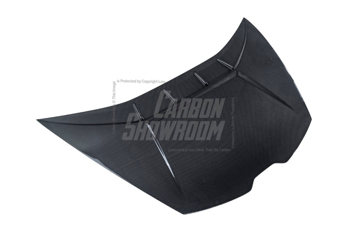 Lamborghini Huracan Tecnica Performante Evo LP610 LP580 2015 2016 2017 2018 2019 2020 2021 2022 2023 2024 with Aftermarket Parts - Tecnica Style Hood Dry Pre-preg Carbon Fiber from Aero Republic