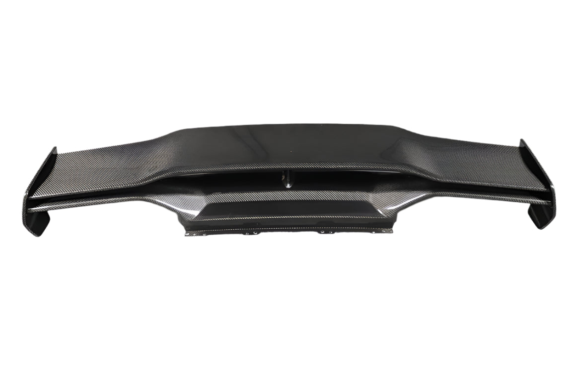 Lamborghini Huracan Tecnica Performante Evo LP610 LP580 2015 2016 2017 2018 2019 2020 2021 2022 2023 2024 with Aftermarket Parts - Vor V2 Style Rear Wing Dry Pre-preg Carbon Fiber from Aero Republic