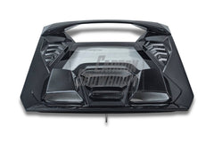 Lamborghini Huracan Tecnica Performante Evo LP610 LP580 2015 2016 2017 2018 2019 2020 2021 2022 2023 2024 with Aftermarket Parts - Tecnica Style Engine Hatch Dry Pre-preg Carbon Fiber from Aero Republic