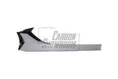 Aero Republic Lamborghini LP700 Upgrade SVJ Carbon Fiber Side Skirts - Performance SpeedShop