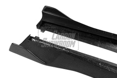 Aero Republic Lamborghini LP700 Upgrade SVJ Carbon Fiber Side Skirts - Performance SpeedShop