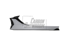 Aero Republic Lamborghini LP700 Upgrade SVJ Carbon Fiber Side Skirts - Performance SpeedShop