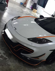 Lamborghini MP4-12C 2012 2013 2014 with Aftermarket Parts - DMC Style Front Lip Carbon Fiber from Aero Republic