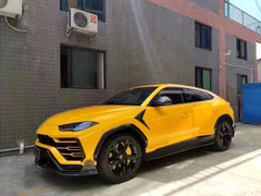 Lamborghini Urus Base 2019 2020 2021 2022 with Aftermarket Parts - M Style Front Lip Pre-preg Carbon Fiber / FRP from Aero Republic