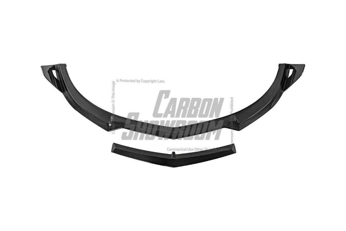 Lamborghini Urus 2019 2020 2021 2022 with Aftermarket Parts - M Style Front Lip & Bumper Carbon Fiber / FRP from Aero Republic