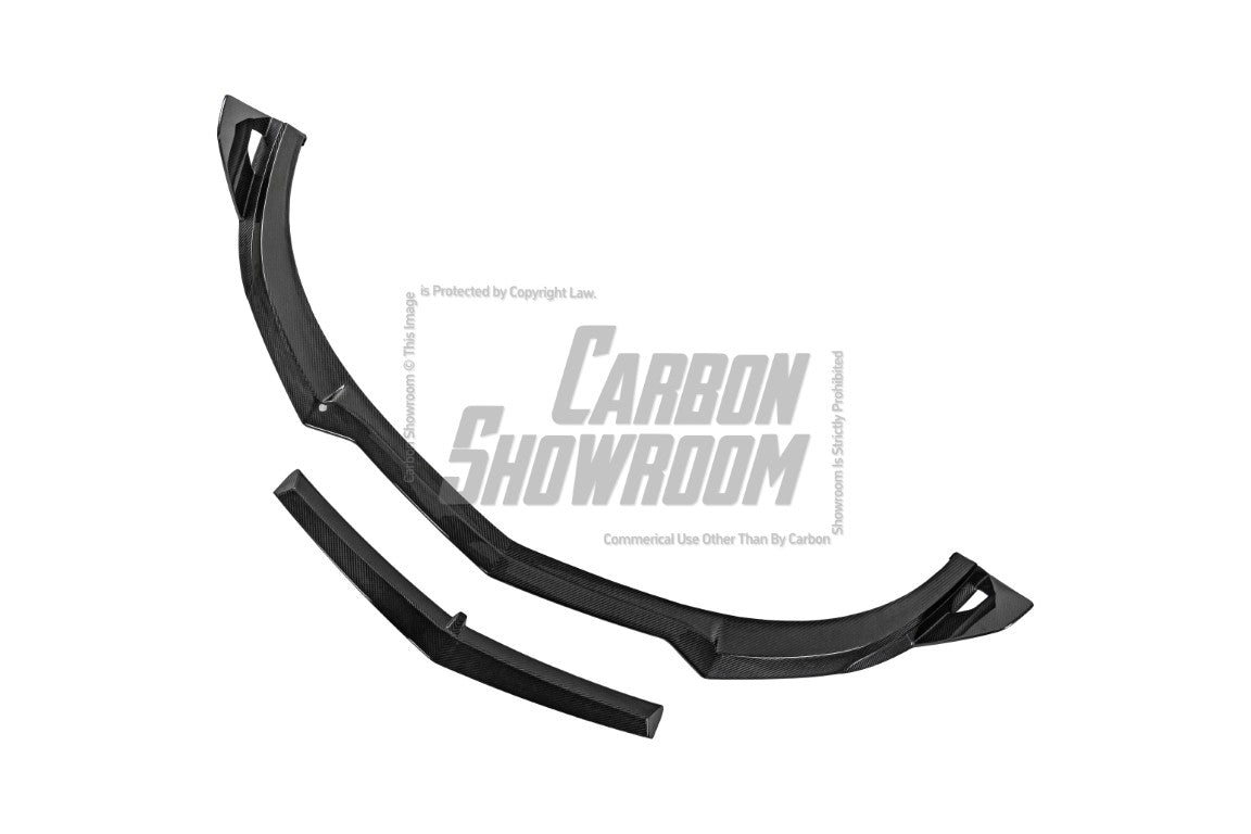 Lamborghini Urus 2019 2020 2021 2022 with Aftermarket Parts -?M Style Front Lip & Bumper Carbon Fiber / FRP from Aero Republic