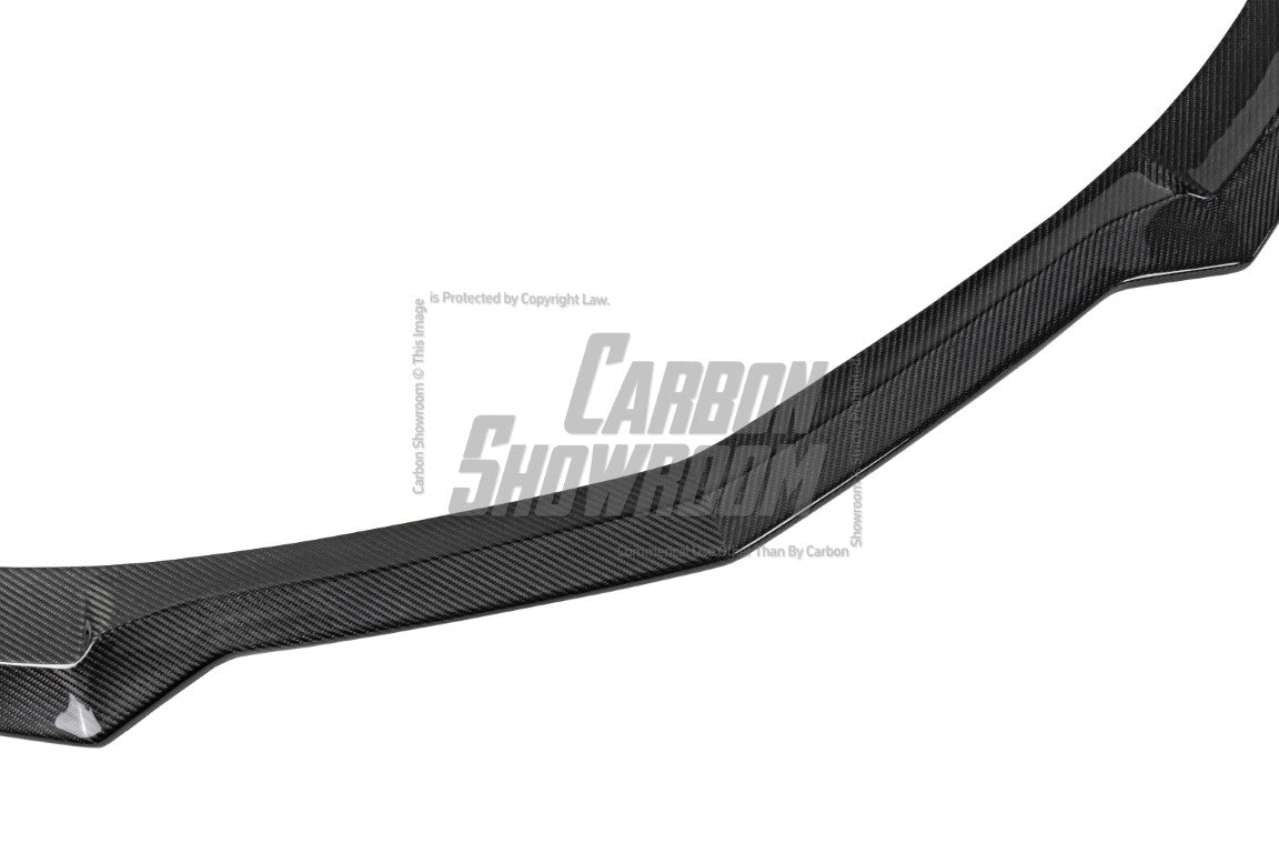 Lamborghini Urus 2019 2020 2021 2022 with Aftermarket Parts - M Style Front Lip & Bumper Carbon Fiber / FRP from Aero Republic