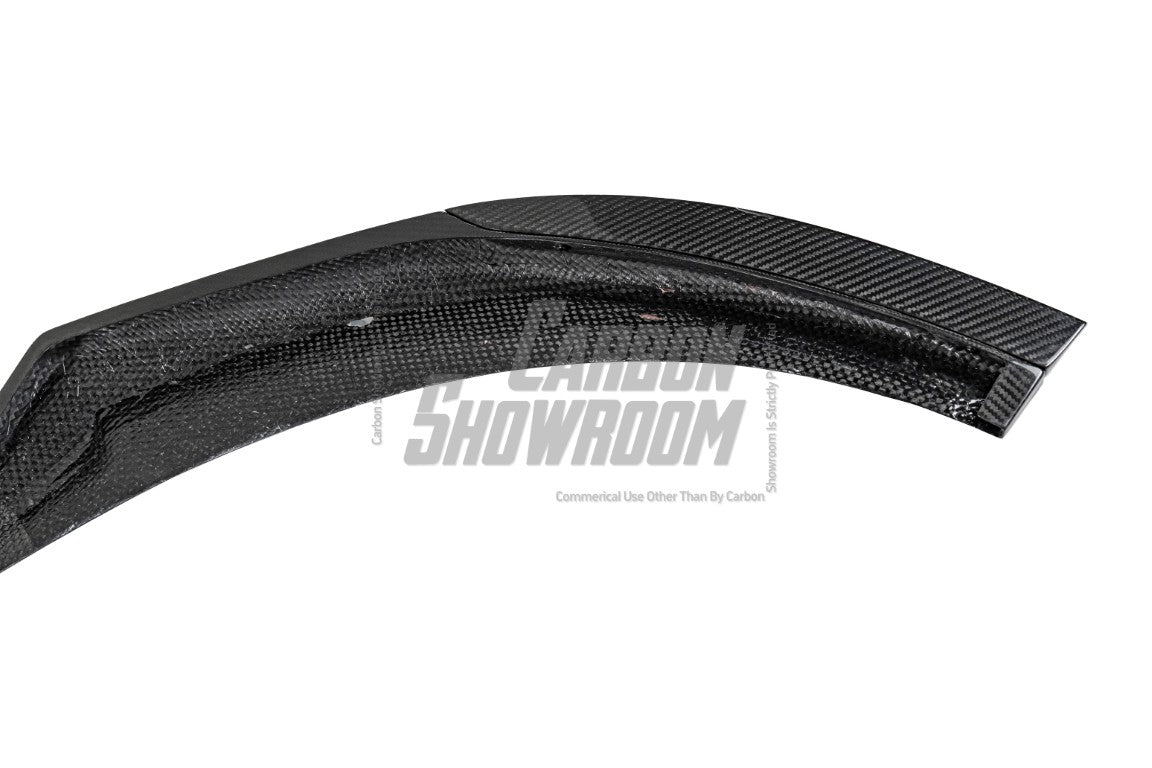 Lamborghini Urus 2019 2020 2021 2022 with Aftermarket Parts - M Style Front Lip & Bumper Carbon Fiber / FRP from Aero Republic