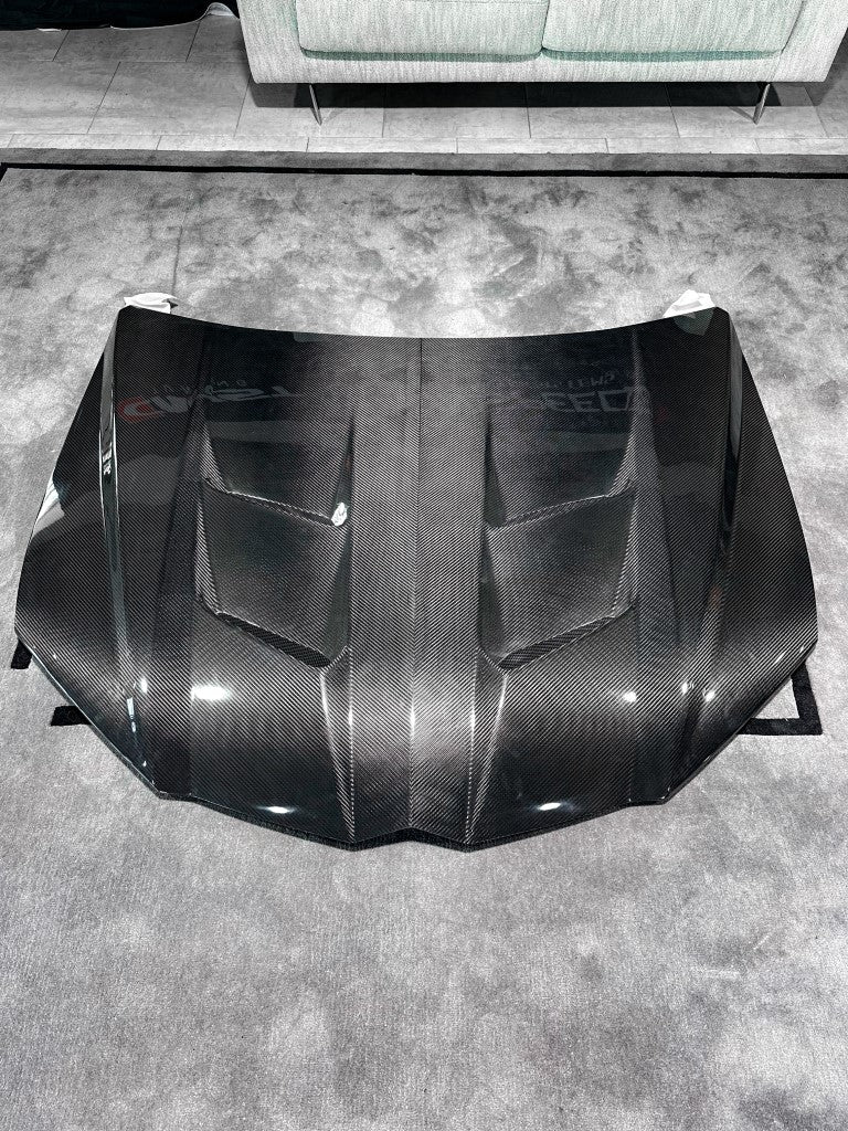 Lamborghini Urus 2019-2022 with Aftermarket Parts - Pre-preg Carbon Fiber Hood Bonnet from Aero Republic