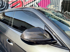 Lamborghini Urus 2019 2020 2021 2022 2023 2024 with Aftermarket Parts - M Style Mirror Cap Pre-preg Carbon Fiber from Aero Republic