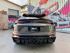 Lamborghini Urus 2019-2022 with Aftermarket Parts - Pre-preg Carbon Fiber Rear Trunk Lid Trim from Aero Republic