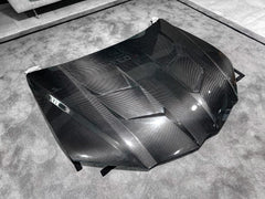 Lamborghini Urus 2019-2022 with Aftermarket Parts - Pre-preg Carbon Fiber Hood Bonnet from Aero Republic