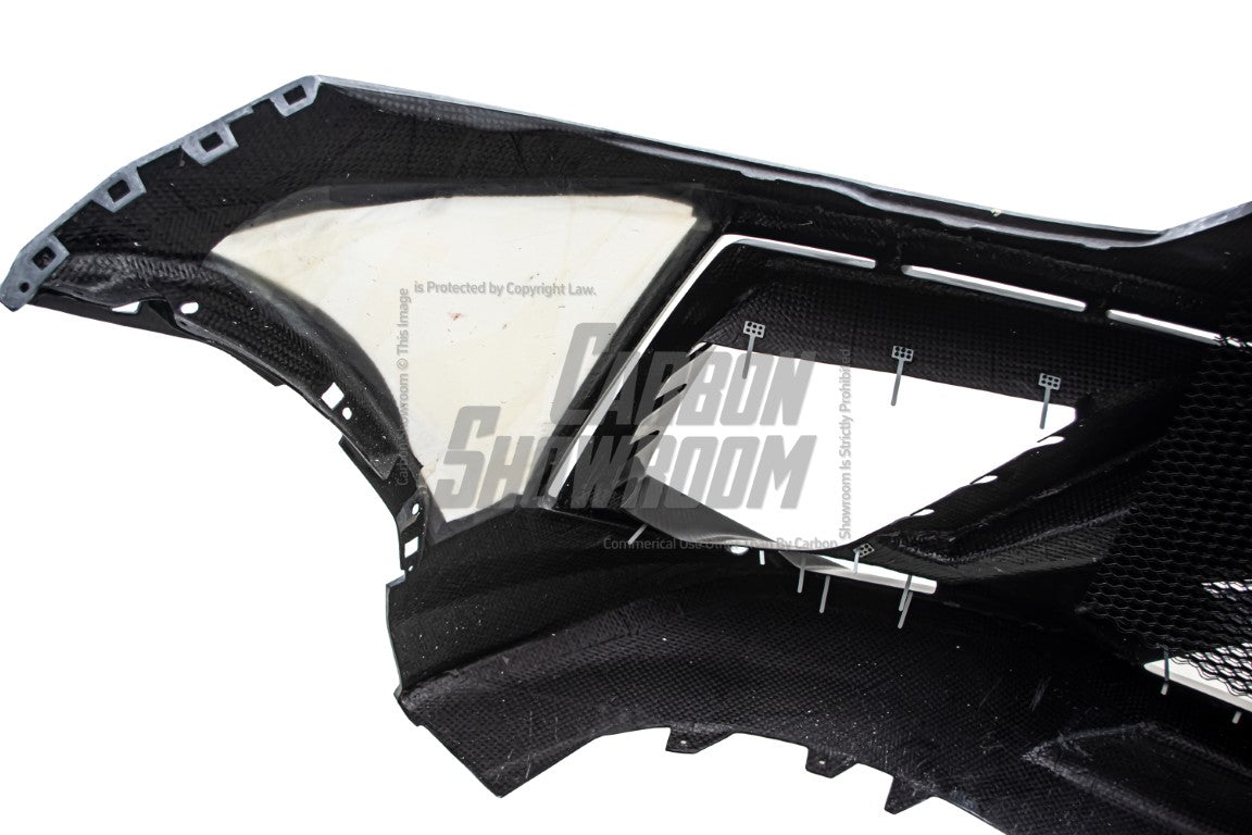 Lamborghini Urus 2019 2020 2021 2022 with Aftermarket Parts - M Style Front Lip & Bumper Carbon Fiber / FRP from Aero Republic