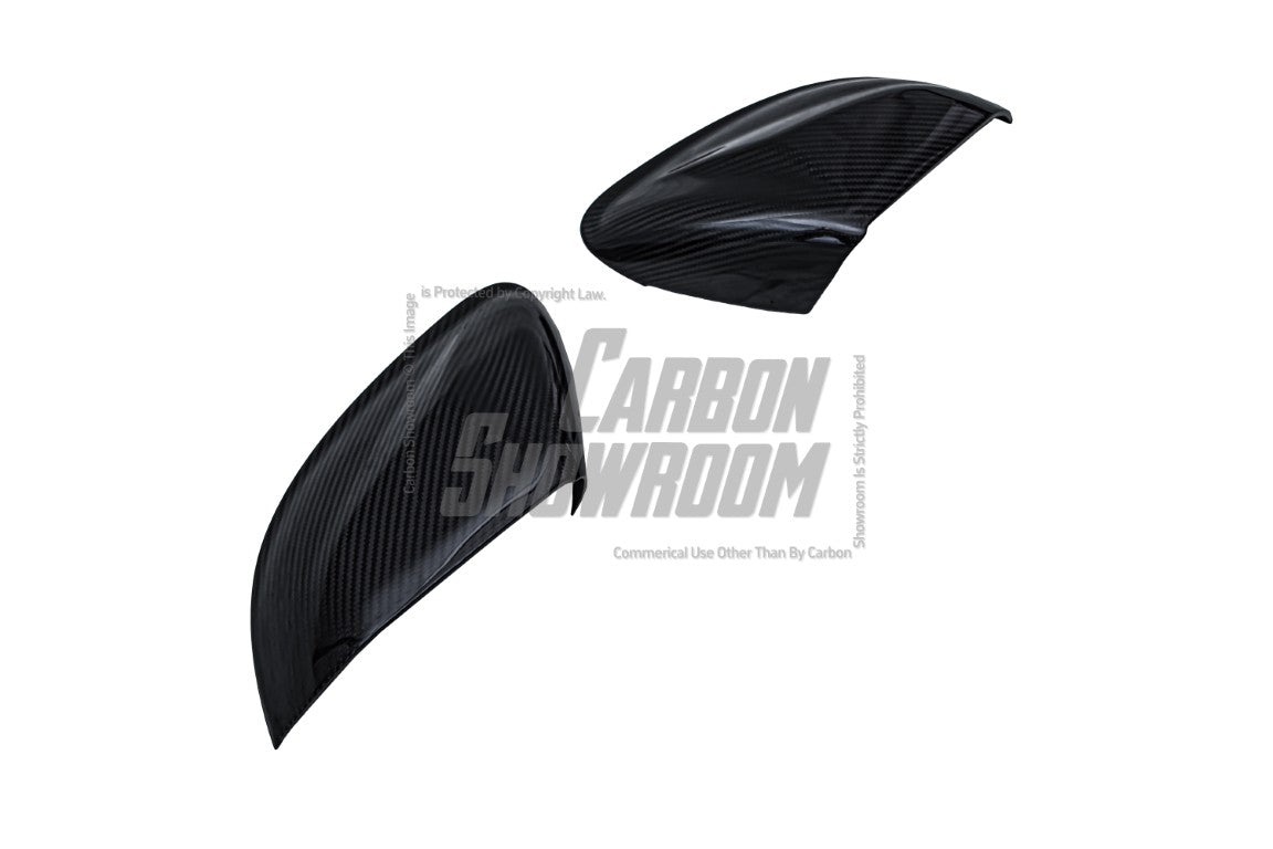 Lamborghini Urus 2019 2020 2021 2022 2023 2024 with Aftermarket Parts - M Style Mirror Cap Pre-preg Carbon Fiber from Aero Republic