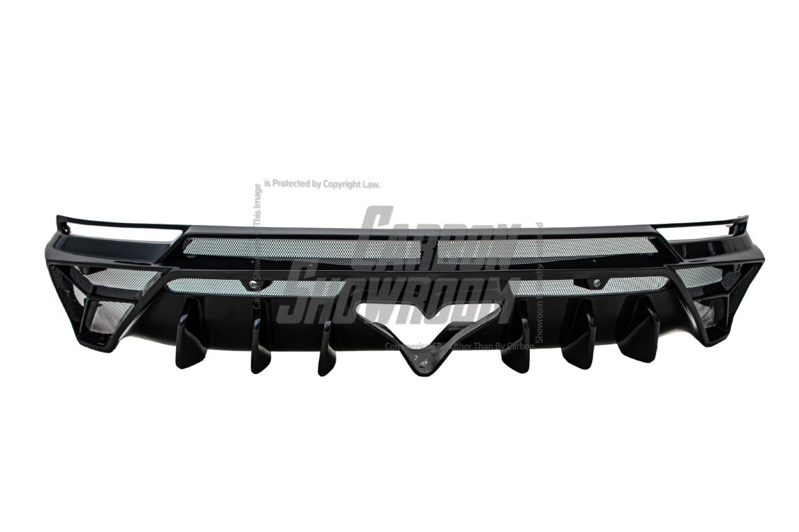 Lamborghini Urus 2019 2020 2021 2022 with Aftermarket Parts - M Style?Rear Bumper & Diffuser Carbon Fiber from Aero Republic