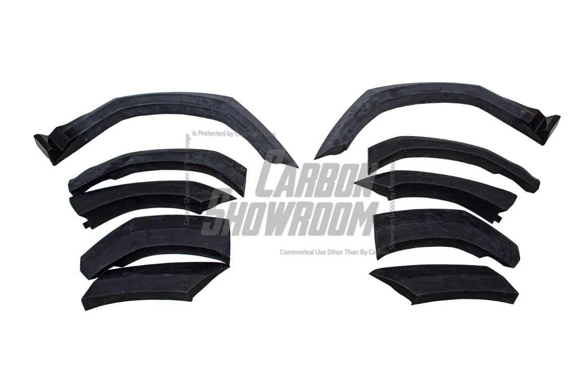 Lamborghini Urus 2019 2020 2021 2022?with Aftermarket Parts - M Style?Wheel Arches?Carbon Fiber / FRP from Aero Republic