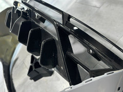 Lamborghini Urus 2019 2020 2021 2022 with Aftermarket Parts - M Style?Rear Bumper & Diffuser Carbon Fiber from Aero Republic