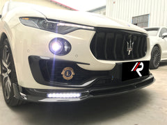 Maserati Levante Base Lusso GranLusso GranSport GT Ultima GTS Modena Tributo Trofeo 2017 2018 2019 2020 2021 2022 2023 2024 with Aftermarket Parts - Vertical & Horizontal Grill Insert Trim Replacement Pre-preg Carbon Fiber from Aero Republic