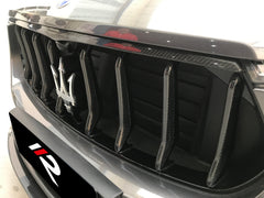 Maserati Levante Base Lusso GranLusso GranSport GT Ultima GTS Modena Tributo Trofeo 2017 2018 2019 2020 2021 2022 2023 2024 with Aftermarket Parts - Vertical & Horizontal Grill Insert Trim Replacement Pre-preg Carbon Fiber from Aero Republic