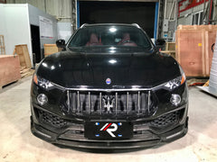 Maserati Levante Base Lusso GranLusso GranSport GT Ultima GTS Modena Tributo Trofeo 2017 2018 2019 2020 2021 2022 2023 2024 with Aftermarket Parts - Vertical & Horizontal Grill Insert Trim Replacement Pre-preg Carbon Fiber from Aero Republic