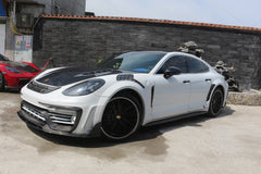 Porsche Panamera 971 971.1 Base/4/4S/GTS/Turbo/Turbo S 2017 2018 2019 2020 & Panamera 971 971.2 Base/4/4S/GTS/Turbo/Turbo S 2021 2022 2023 with Aftermarket Parts - MSRY Style Daytime Running Lights ABS from Aero Republic