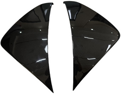 McLaren 540C 570S 570GT 2016 2017 2018 2019 2020 with Aftermarket Parts - GT4 Style Rear Bumper Valance Canards Carbon Fiber from Aero Republic