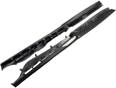 McLaren 540C 570S 570GT 2016 2017 2018 2019 2020 with Aftermarket Parts - GT4 Style Side Skirts Carbon Fiber from Aero Republic