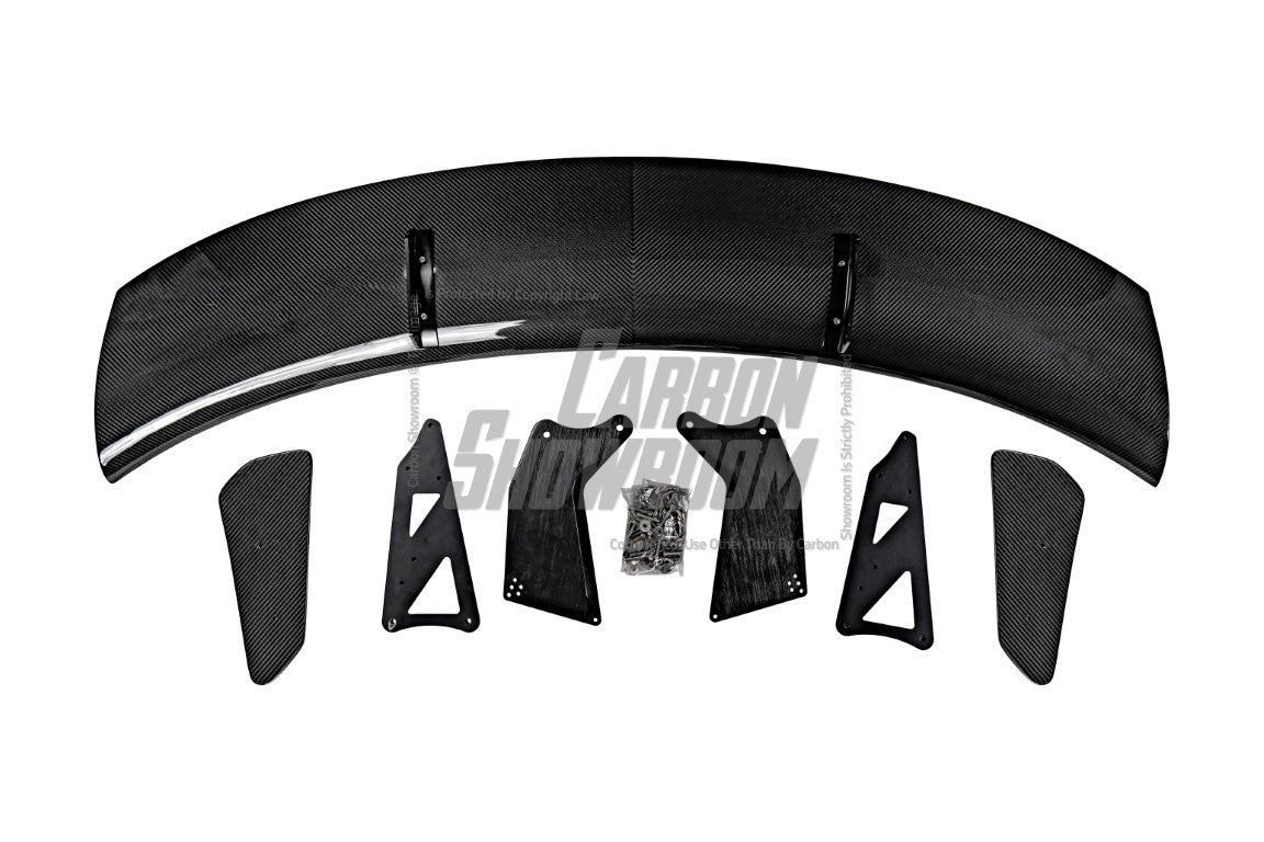Aero Republic McLaren 540C 570S 570GT 600LT Carbon Fiber Rear Spoiler GT4 Style - Performance SpeedShop
