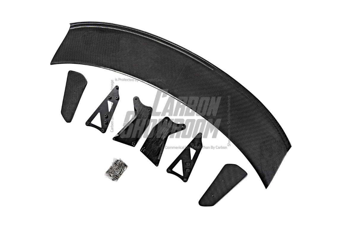 Aero Republic McLaren 540C 570S 570GT 600LT Carbon Fiber Rear Spoiler GT4 Style - Performance SpeedShop