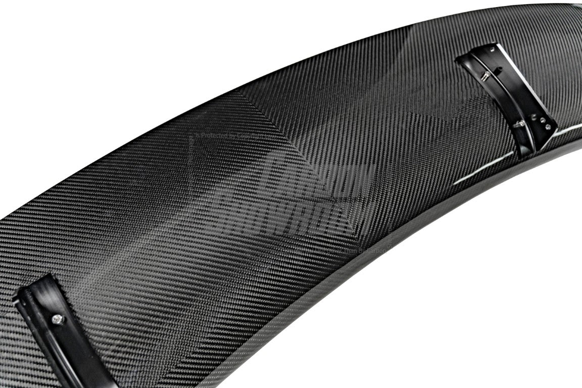 Aero Republic McLaren 540C 570S 570GT 600LT Carbon Fiber Rear Spoiler GT4 Style - Performance SpeedShop