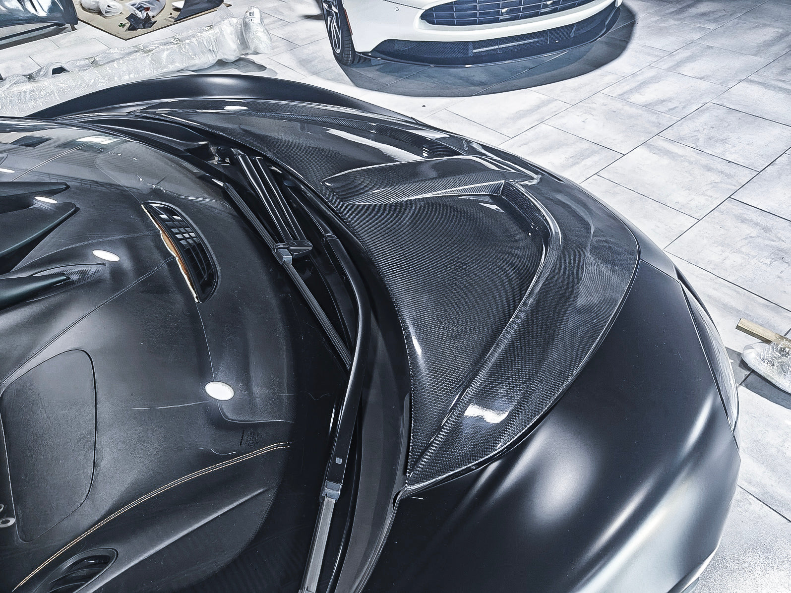 Aero Republic McLaren 540C 570S 570GT 600LT Senna Style Carbon Fiber Hood Bonnet - Performance SpeedShop