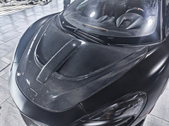 Aero Republic McLaren 540C 570S 570GT 600LT Senna Style Carbon Fiber Hood Bonnet - Performance SpeedShop