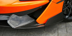 McLaren 540C 570S 570GT 2016 2017 2018 2019 2020 with Aftermarket Parts - Front Splitter?Carbon Fiber / FRP from Aero Republic