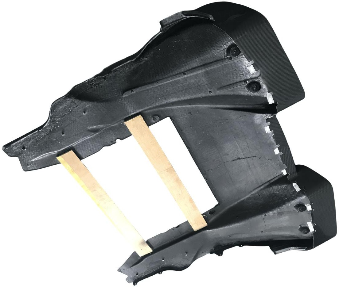 McLaren 650S 2015 2016 with Aftermarket Parts - Rear Diffuser Carbon Fiber from Aero Republic