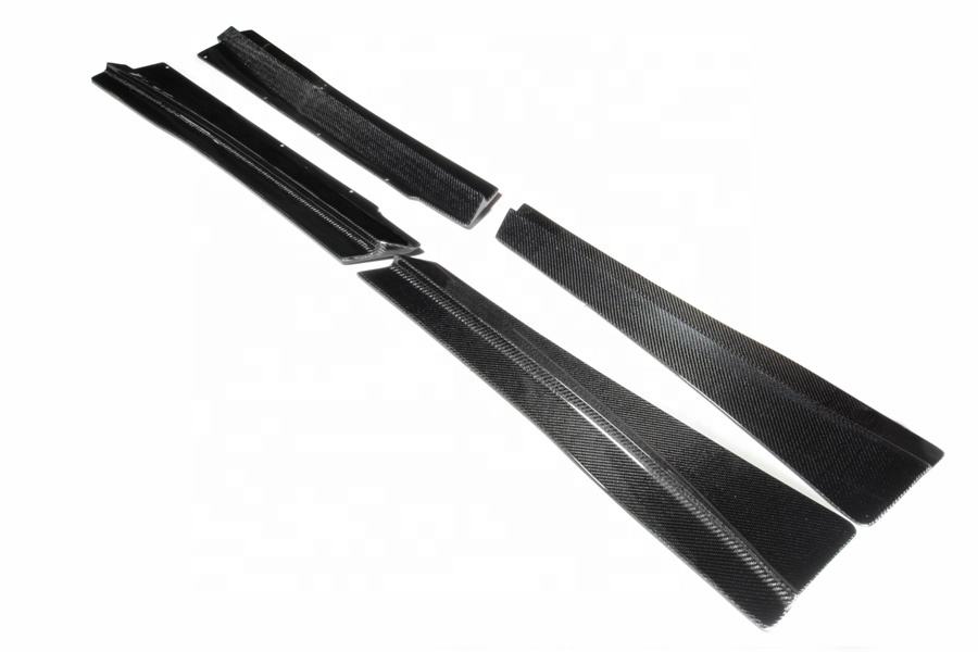 McLaren 650S MP4-12C 2012 2013 2014 2015 2016 with Aftermarket Parts - RZA Style Side Skirts Carbon Fiber from Aero Republic