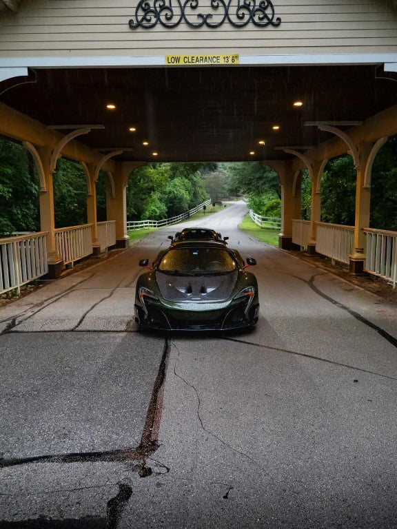 Aero Republic McLaren MP4-12C 650s 675LT Carbon Fiber P1 Style Hood - Performance SpeedShop