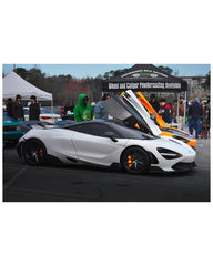 McLaren 720S 2018 2019 2020 2021 2022 2023 with Aftermarket Parts - RF Style Side Skirts?Carbon Fiber?from Aero Republic