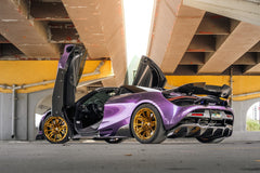 McLaren 720S 2018 2019 2020 2021 2022 2023 with Aftermarket Parts - RF Style Rear Diffuser?Carbon Fiber?from Aero Republic