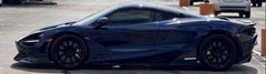 McLaren 720S 2018 2019 2020 2021 2022 2023 with Aftermarket Parts - RF Style Side Skirts?Carbon Fiber?from Aero Republic