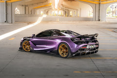 McLaren 720S 2018 2019 2020 2021 2022 2023 with Aftermarket Parts - RF Style Side Skirts?Carbon Fiber?from Aero Republic