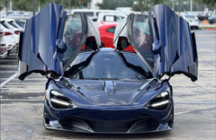 McLaren 720S 2018 2019 2020 2021 2022 2023 with Aftermarket Parts - RF Style Front Lip?Carbon Fiber?from Aero Republic